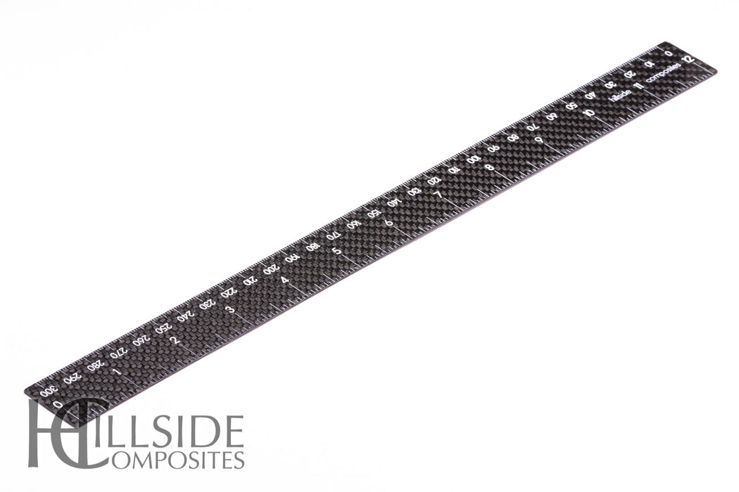 Carbon Fiber Gear, 12 Inch Ruler