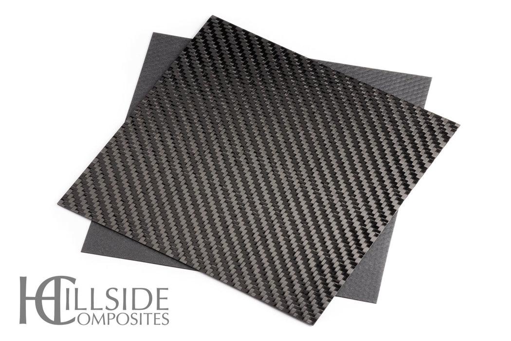 Carbon fiber veneer, twill weave