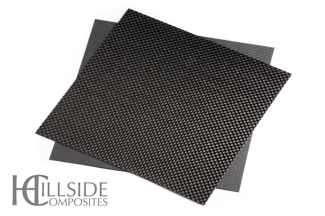 Carbon fiber veneer, plain weave