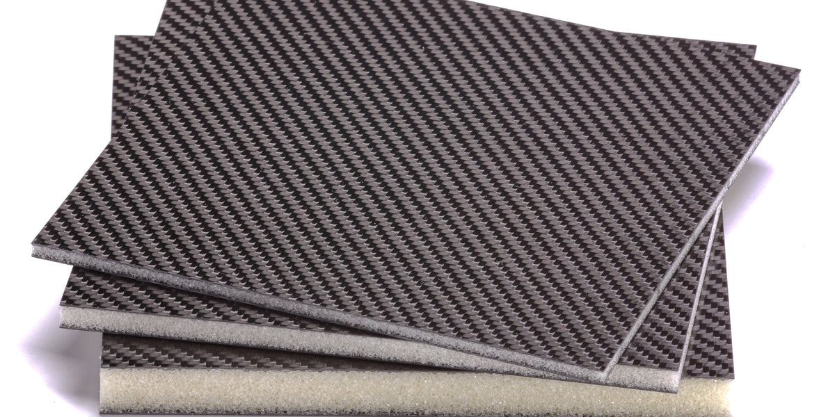 Carbon fiber foam core panels hillside composites