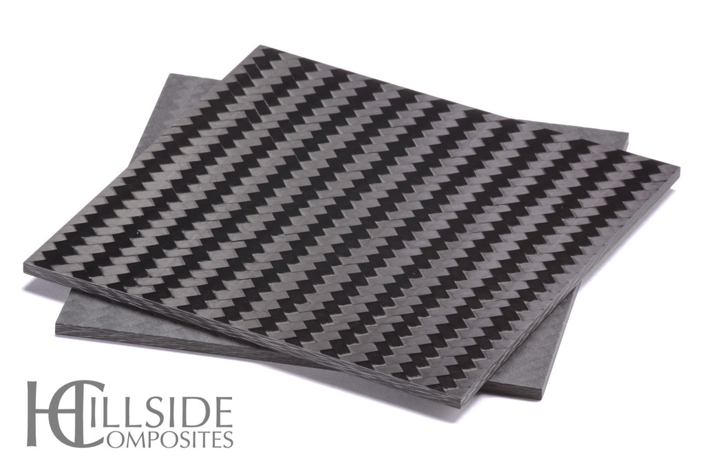 Panneau Carbone Pour Avion Hélicoptère RC Plaque Fibre De Carbone 250x250x2 Mm - Surface Mate - Pour Modélisme RC Pièce Renfort Pour Modèle Réduit